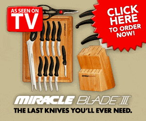 As Seen At TV Presents: Miracle Blade - A $230.00 Value For Only $39.95!<br>Lifetime Warranty & Free Gifts. - Miracle Blade is a remarkable set of cutting utensils, each made to help you create culinary perfection. Miracle Blade�-Buy Direct.. Available here on http://www.AsSeenAtTV.com!